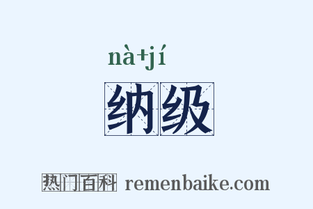 纳级是什么意思的图片
